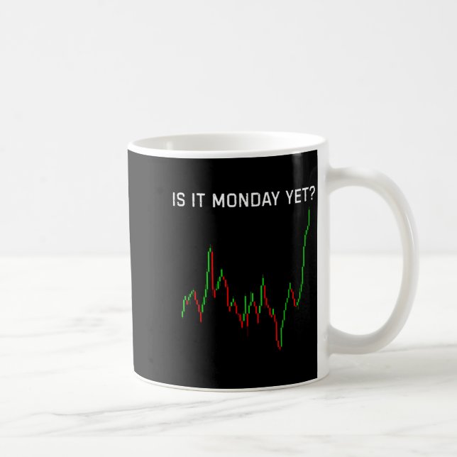 Taza De Café Is It Monday Ye Funny Stock Market Humor  (Derecha)