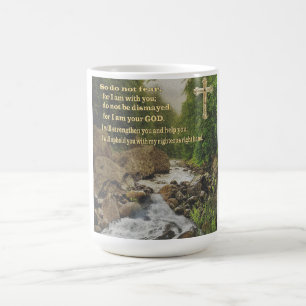 Taza De Café Isaiah 40:10 Mug cristiana