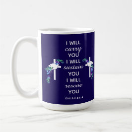 Taza De Café Isaiah 46:4 Mug Inspirador