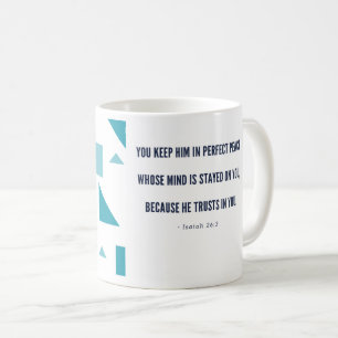 Taza De Café Isaías 26:3 Mug