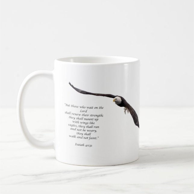 Taza De Café Isaías 40:31 (Izquierda)