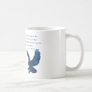 Taza De Café Isaías 40 31 Biblia Verse Eagle