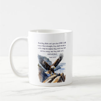 Taza De Café Isaías 40:31 Los que esperan al Señor