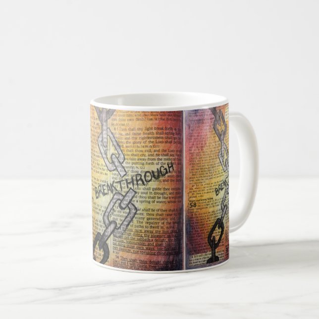 Taza De Café Isaías 58:5-6 - "Avance" (Anverso derecho)