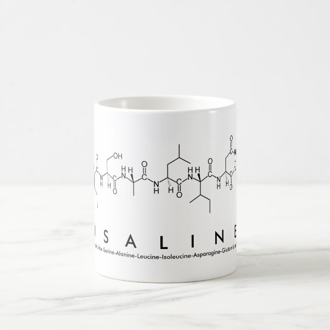 Taza De Café Isaline peptidae name mug (Centro)