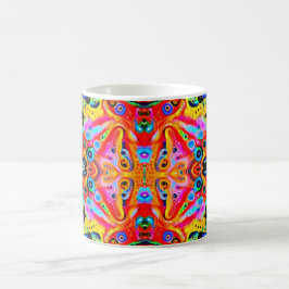 Taza De Café Isla anaranjada de la estrella