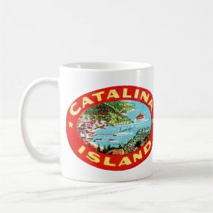 Taza De Café Isla Catalina Vintage California