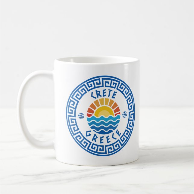 Taza De Café Isla Creta, Grecia (Izquierda)