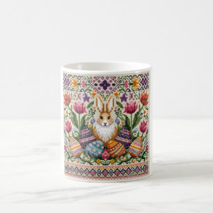 Taza De Café Isla Cuta/Colorida Primavera/Feria de Pascua