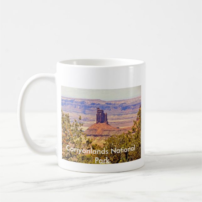 Taza De Café Isla de 20040602 Canyonlands- en el cielo (Izquierda)