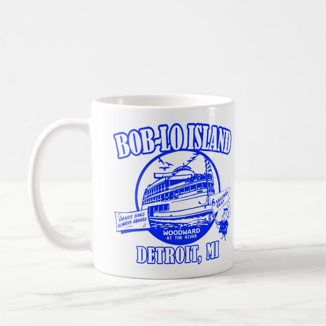 Taza De Café Isla de Bob-lo (Izquierda)
