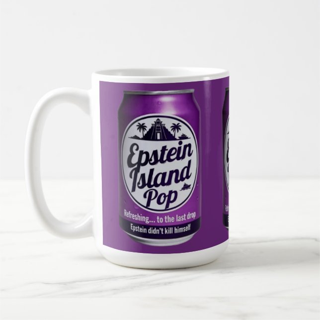 TAZA DE CAFÉ ISLA DE EPSTEIN POP (Izquierda)
