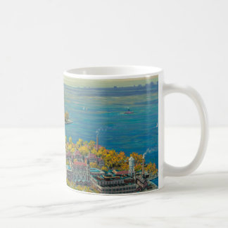 Taza De Café Isla de la libertad, Nueva York