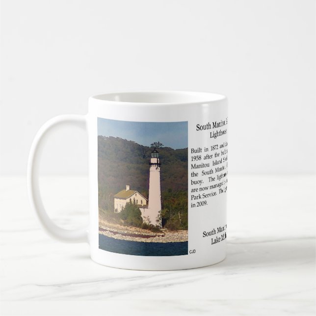 Taza De Café Isla de Manitou del Sur (Izquierda)