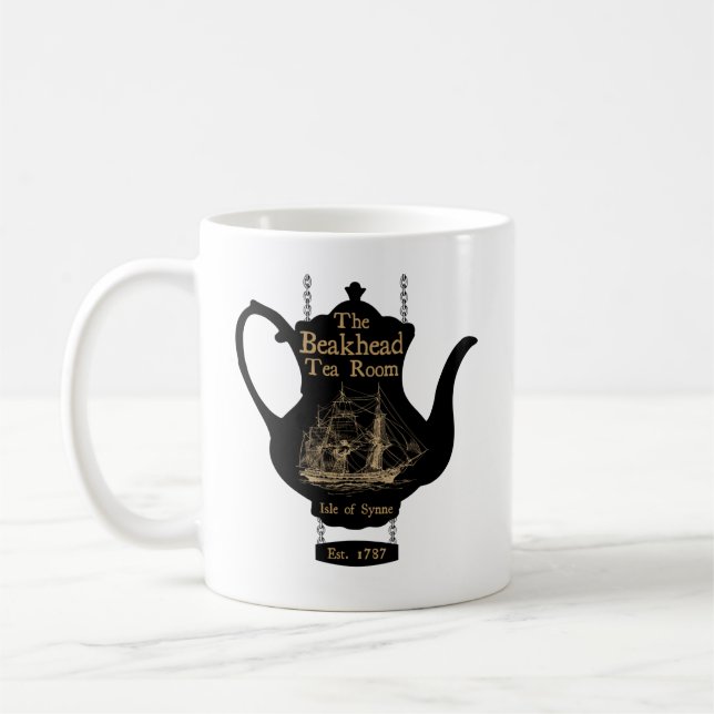 Taza De Café Isla de Synne - Sala de té Beakhead (Izquierda)