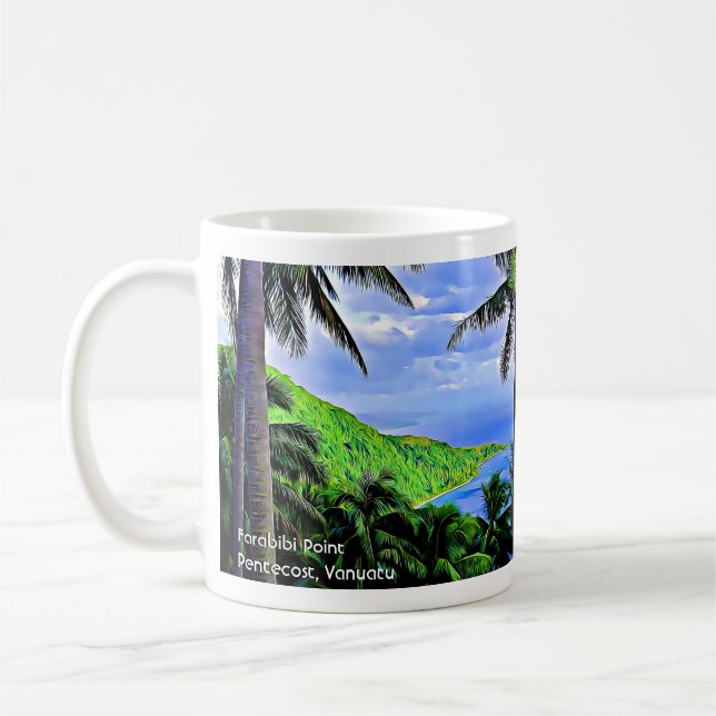 Taza De Café Isla de Vanuatu (Izquierda)