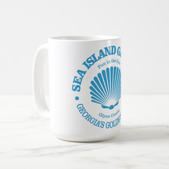 Taza De Café Isla del Mar (concha) (Anverso izquierdo)