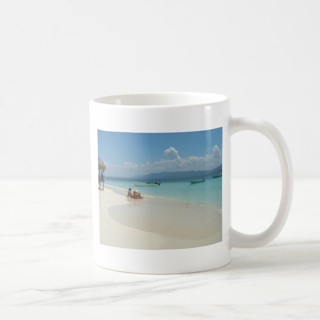 Taza De Café Isla del paraíso (Derecha)