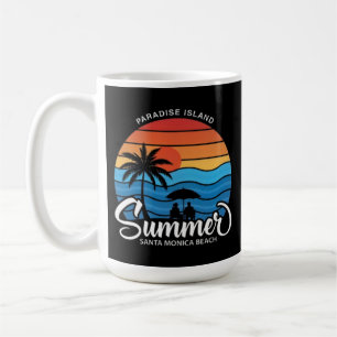 Taza De Café Isla del Paraíso Playa Santa Mónica-35307