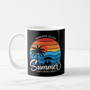 Taza De Café Isla del Paraíso Playa Santa Mónica-35307