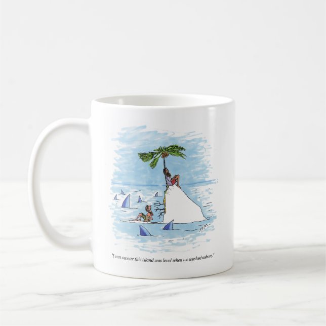 Taza De Café Isla fue tazón de café a nivel (Izquierda)