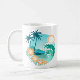 Taza De Café Isla Hawaiana 1