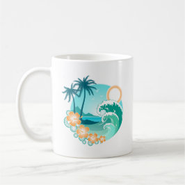 Taza De Café Isla Hawaiana 1