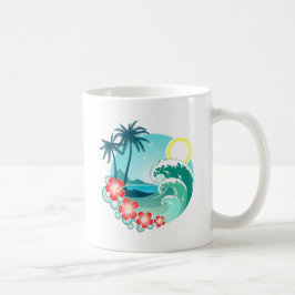 Taza De Café Isla Hawaiana 2