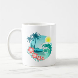 Taza De Café Isla Hawaiana 3