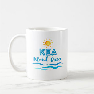Taza De Café Isla KEA Grecia