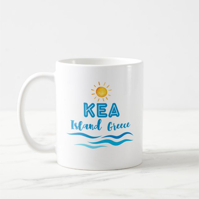 Taza De Café Isla KEA Grecia (Izquierda)