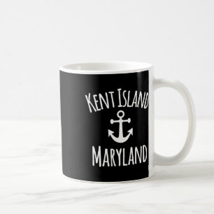 Taza De Café Isla Kent Maryland Náutica Navegación Costera Vela