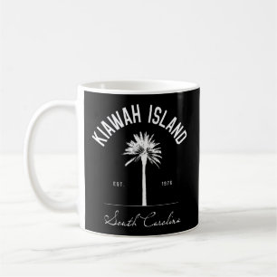 Taza De Café Isla Kiawah Sc Park Palm Tree Golf