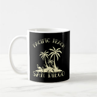 Taza De Café Isla Palm Tree Pacific Beach San Diego