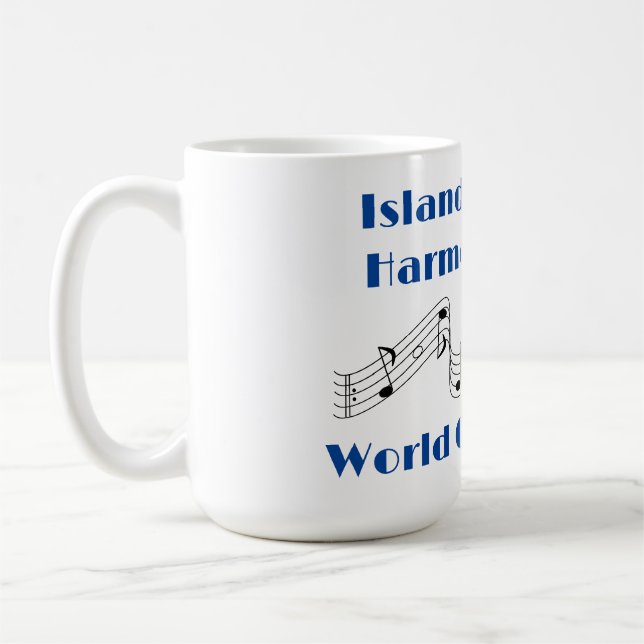 Taza De Café Isla Princesa Armonía Coro Mug (Izquierda)