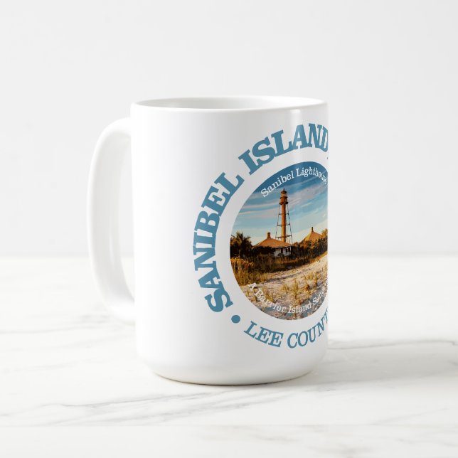 Taza De Café Isla Sanibel (C) (Anverso izquierdo)