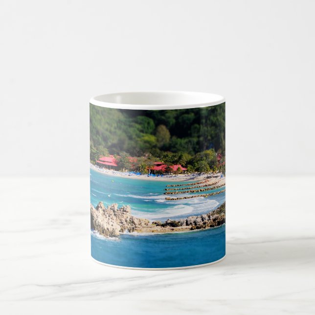 Taza De Café Isla Tranquila Paraíso Labadee Haití (Centro)