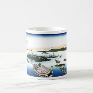 Taza De Café Isla Tsukuda en la provincia de Musashi