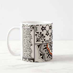 Taza De Café Islam Arabic Majolica Tiles Patchwork
