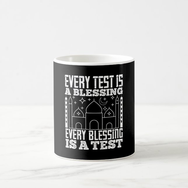 Taza De Café Islam - Cada Prueba Es Una Bendición (Centro)