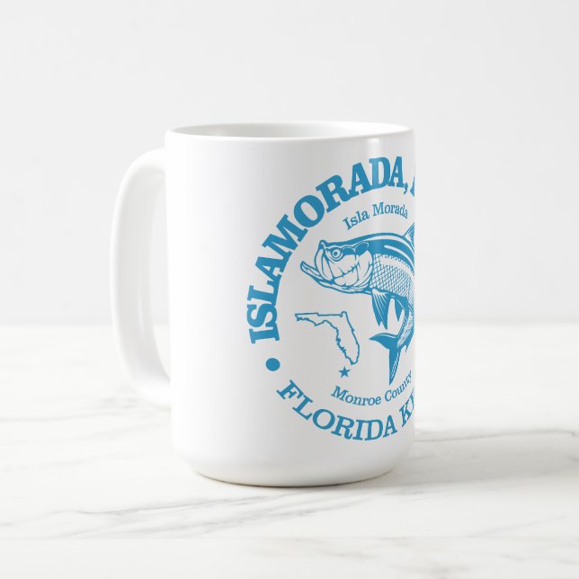 Taza De Café Islamorada (tarpón) (Anverso izquierdo)