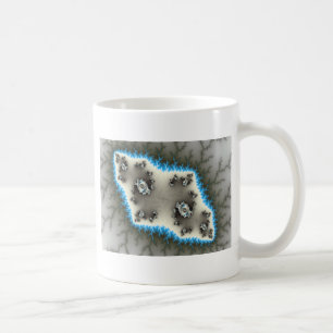 Taza De Café Islas Azules - Fractal Mug
