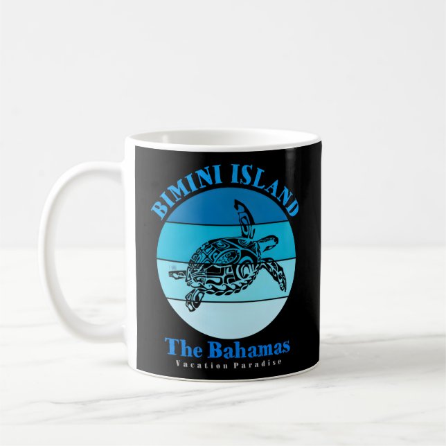 Taza De Café Islas Bimini - Bahamas Océano (Izquierda)
