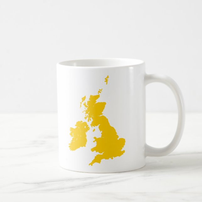 Taza De Café Islas Británicas - Amber (Derecha)