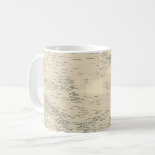 Taza De Café Islas de Polinesia el en el Océano Pacífico