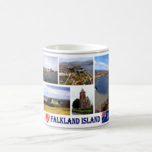 Taza De Café Islas Falkland - Port Stanley - I Love -