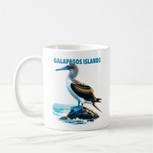 Taza De Café Islas Galápagos con peces azules