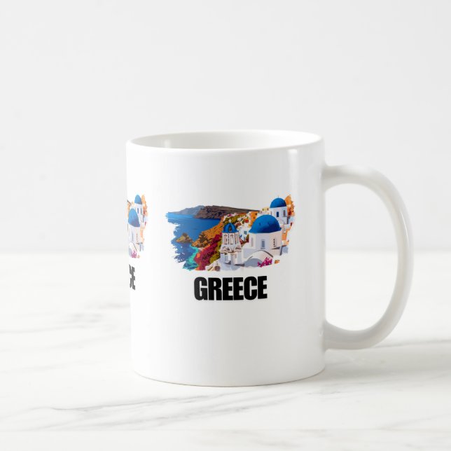 Taza De Café Islas griegas (Derecha)