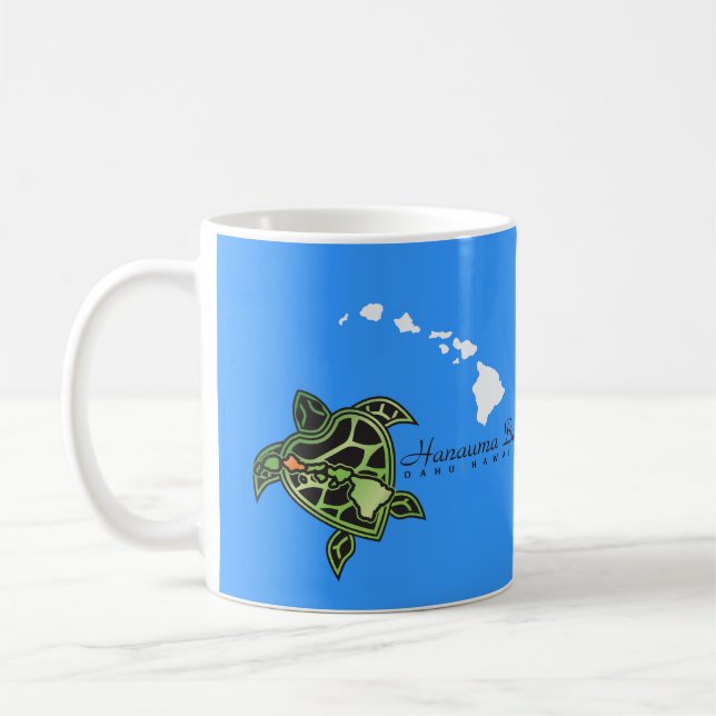 Taza De Café Islas Hawai de la bahía de Hanauma (Izquierda)