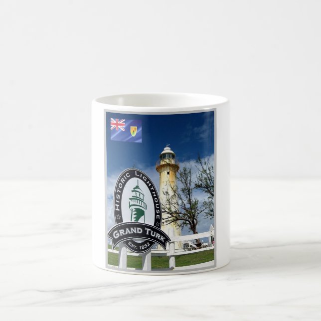 Taza De Café Islas Turcas y Caicos - Gran Turca - (Centro)
